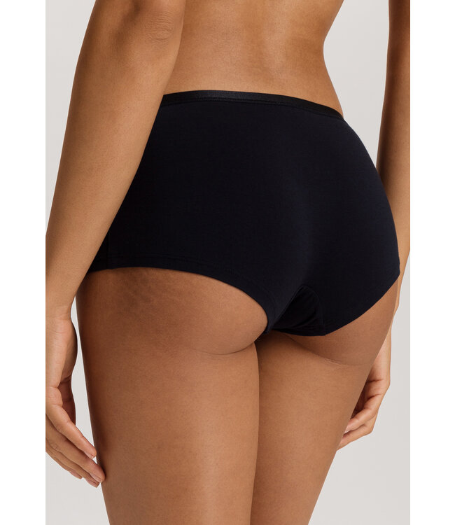 Hanro Cotton Sensation Boyleg Black (071414)