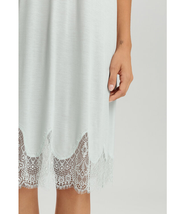 Hanro Melia Short Sleeve Nightdress Ice Flow (074802)