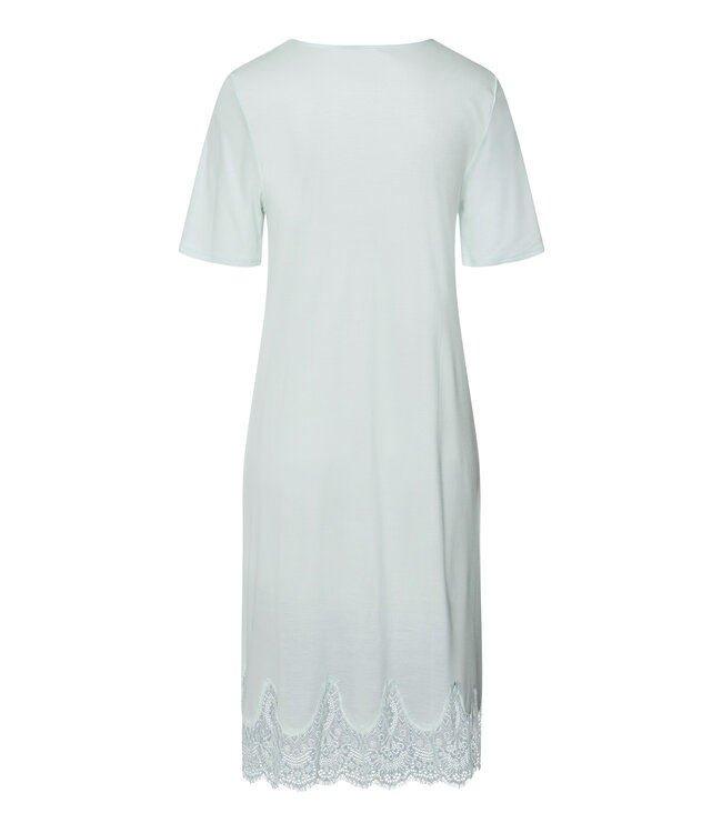 Hanro Melia Short Sleeve Nightdress Ice Flow (074802)