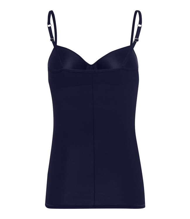 Hanro Allure Padded Bra Camisole Deep Blue (071462)