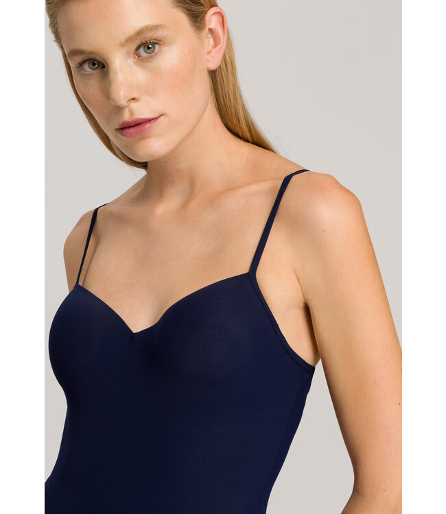 Hanro Allure Padded Bra Camisole Deep Blue (071462)