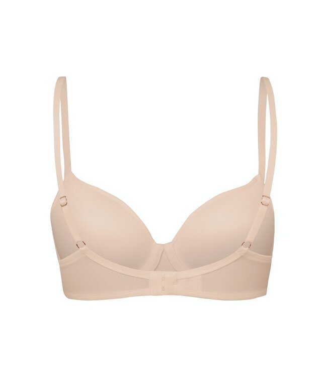 Hanro Cotton Sensation Padded T-Shirt Bra Beige (071382)