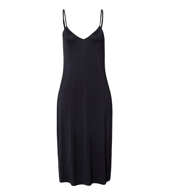 Hanro Satin Deluxe Bodydress Black (071078)