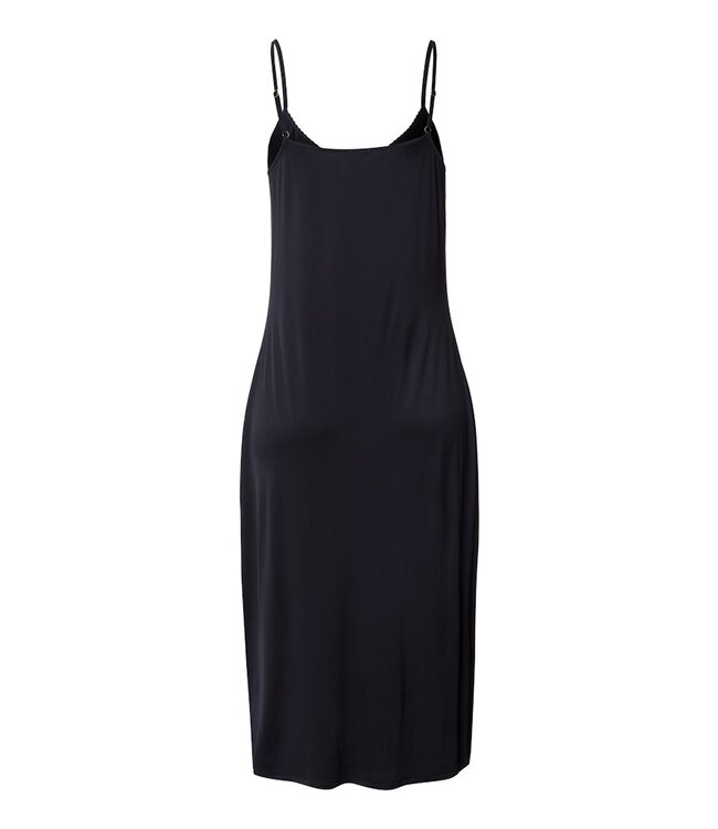 Hanro Satin Deluxe Bodydress Black (071078)