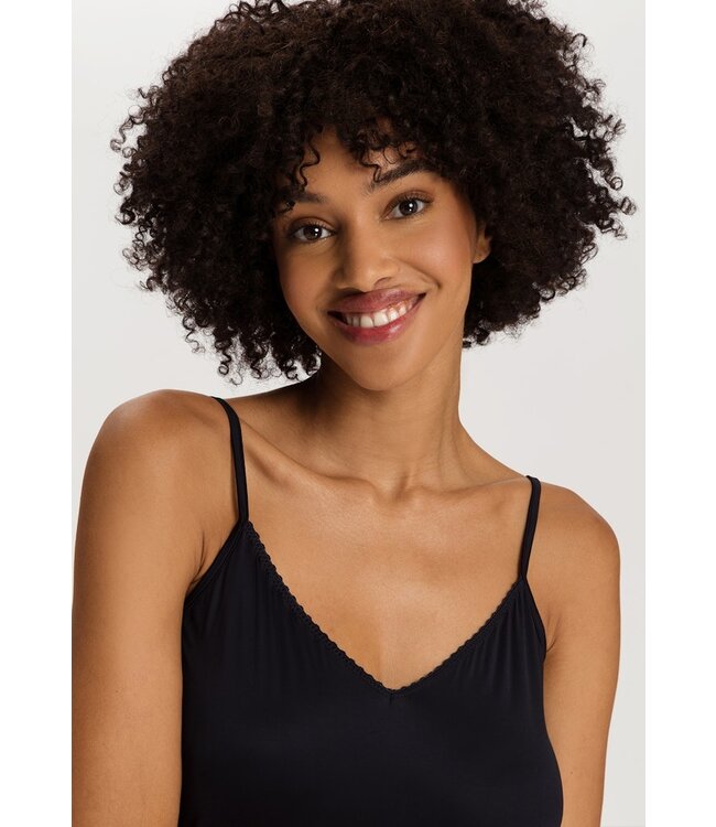 Hanro Satin Deluxe Bodydress Black (071078)