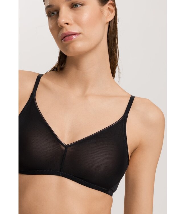 Hanro Smooth Illusion Soft Cup Bra  Black (070842)
