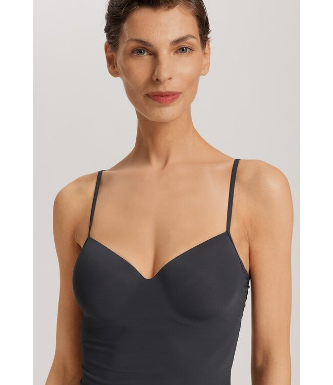 Hanro Allure Padded Bra Camisole Obsidian (071462)