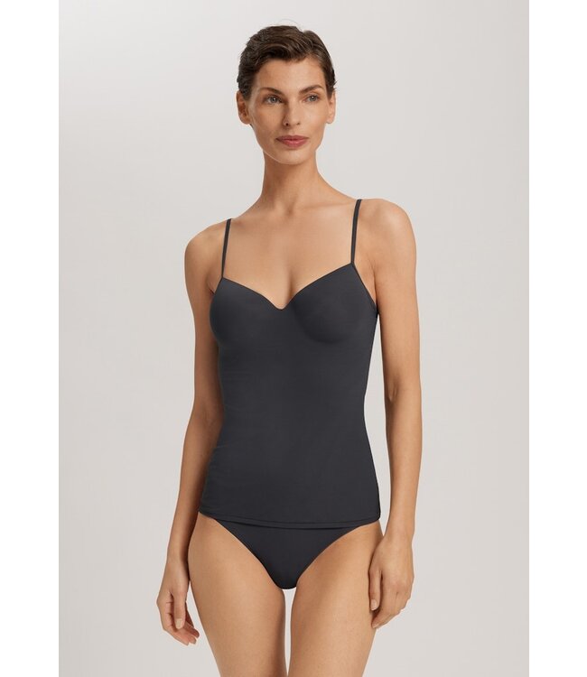 Hanro Allure Padded Bra Camisole Obsidian (071462)