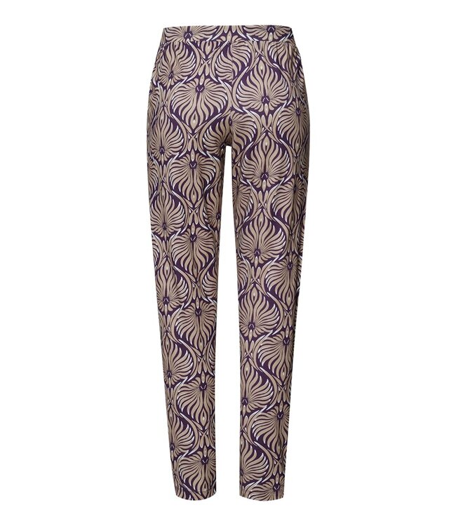 Hanro Sleep & Lounge Long Pant Amethyst Damask (074845)