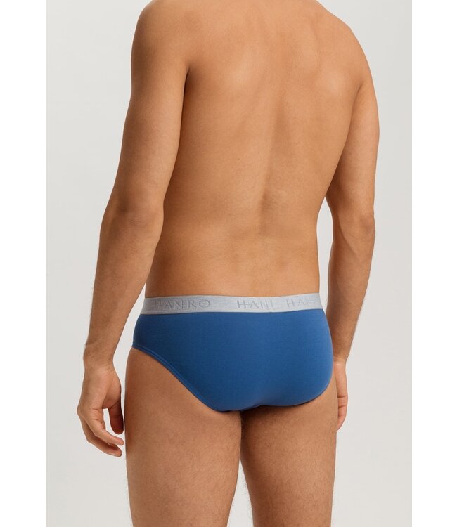 Hanro Cotton Essentials Briefs 2-Pack Dutch Blue/Deep Navy (073075)