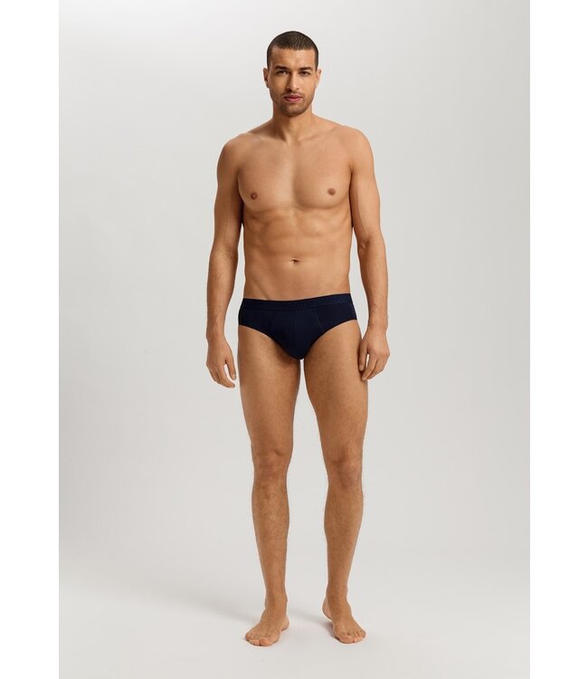 Hanro Cotton Essentials Briefs 2-Pack Dutch Blue/Deep Navy (073075)