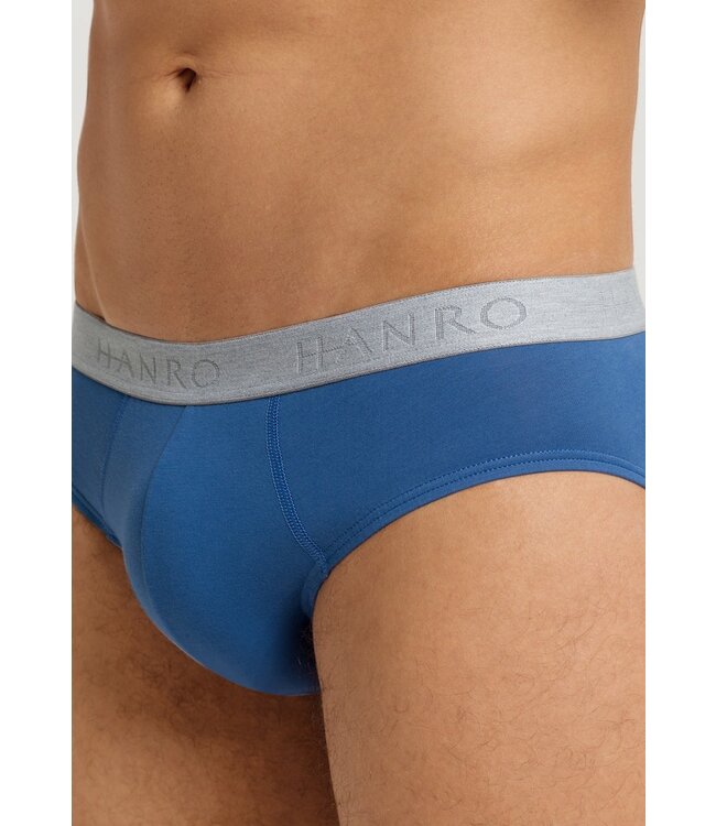 Hanro Cotton Essentials Briefs 2-Pack Dutch Blue/Deep Navy (073075)