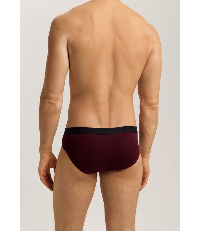 Hanro Cotton Essentials Briefs 2-Pack Barolo/Ombre Blue (073075)