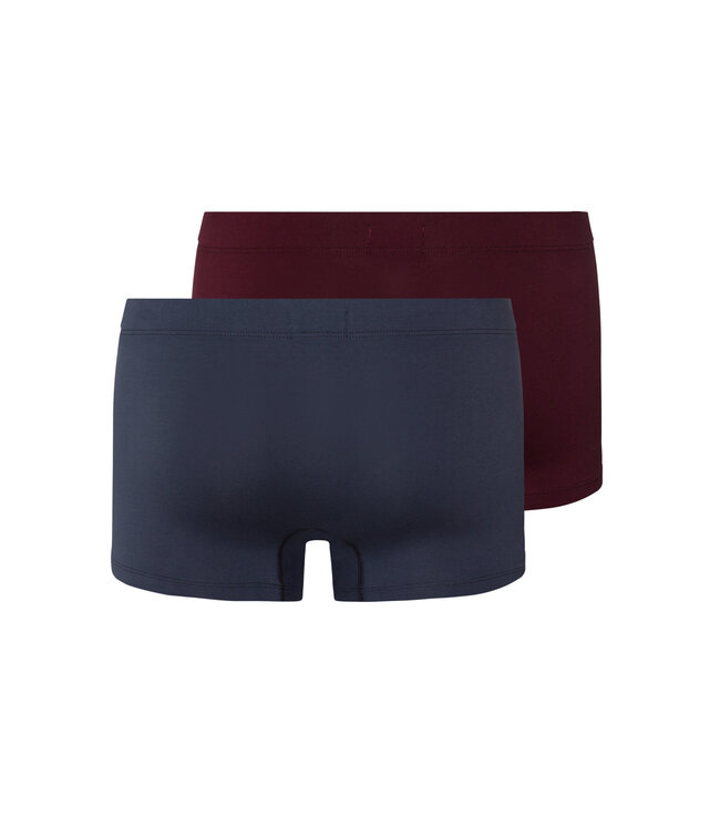 Hanro Cotton Essentials Pants 2-Pack Barolo/Ombre Blue (073079)