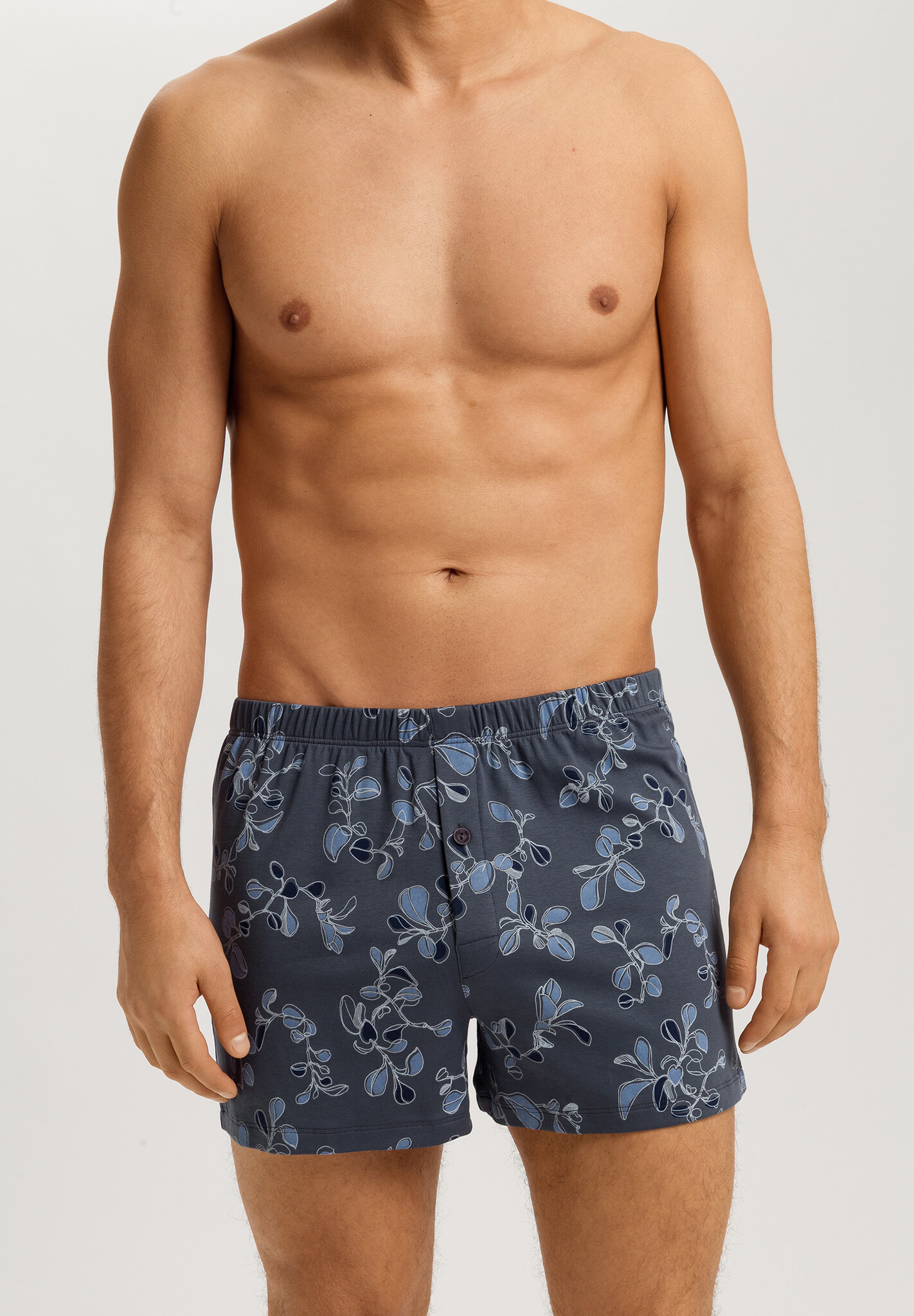 Slip Boxer Corto Uomo Hanro – Tencel E Cotone, Traspirante, Vestibilità Attillata - 2