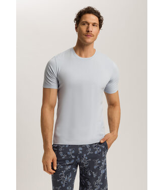 Hanro Living Short Sleeve Shirt White Topaz