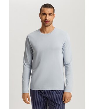 Hanro Living Shirts Long Sleeve White Topaz (NEW TREND)