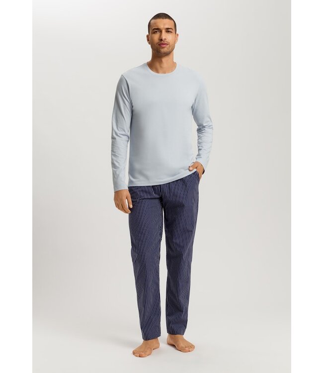 Hanro Living Shirts Long Sleeve White Topaz (075053)