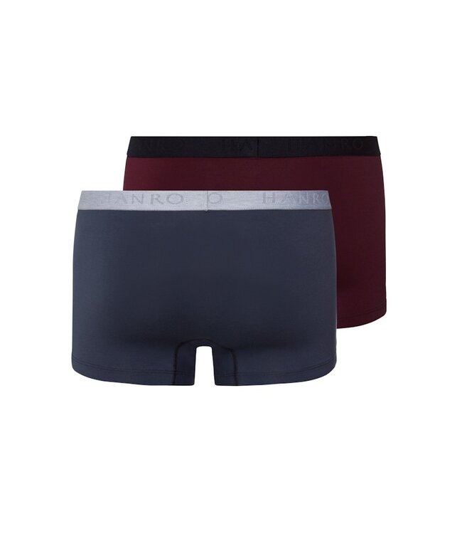 Hanro Cotton Essentials Pants 2-Pack Barolo | Ombre Blue (073078)