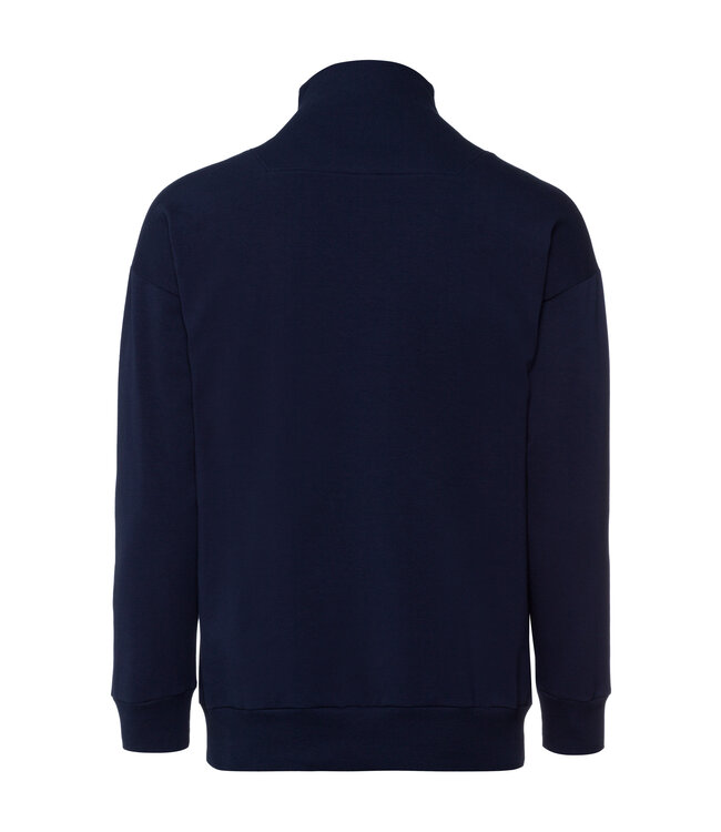 Hanro Natural Living Sweatshirt Deep Navy (075775)