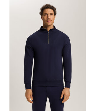 Hanro Natural Living Sweatshirt Deep Navy (NEW TREND)
