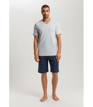Hanro Night & Day Short Pajama Blue Diamonds (NEW TREND)