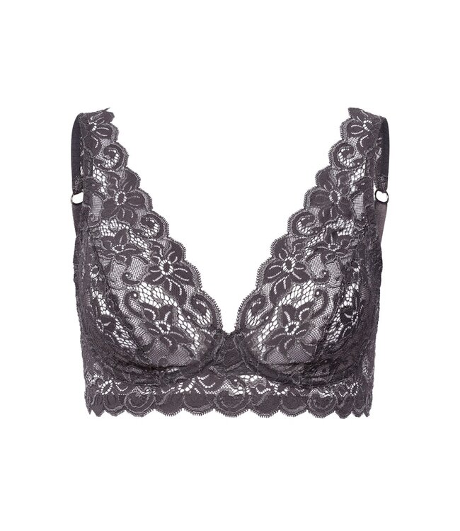 Hanro Moments Soft Cup Bra Black Pearl (071465)