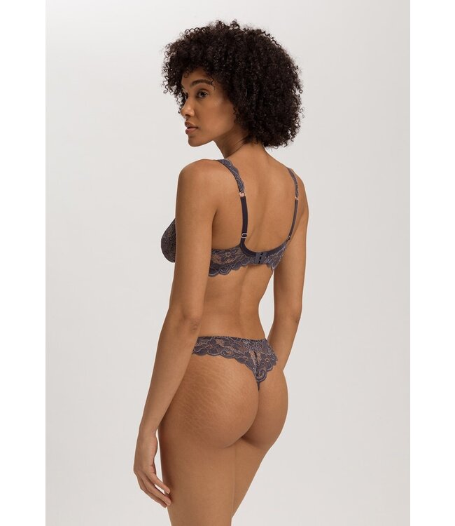 Hanro Moments Soft Cup Bra Black Pearl (071465)