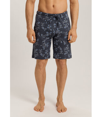 Hanro Night & Day Short Pants Aqua Ink Leaves (NEW TREND)