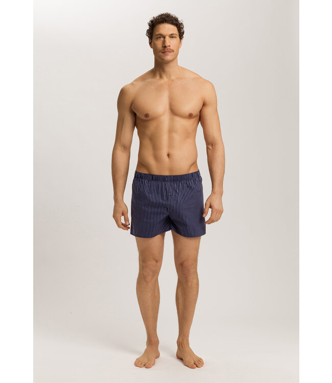 Hanro Fancy Woven Boxer Fine Stripe (074013)