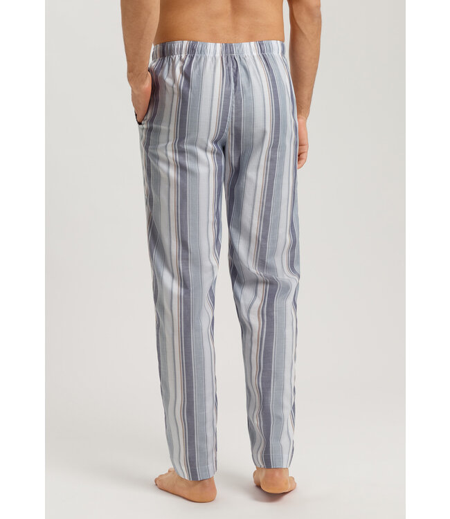 Hanro Night & Day Long Pants Smokey Blue Stripe (075114)