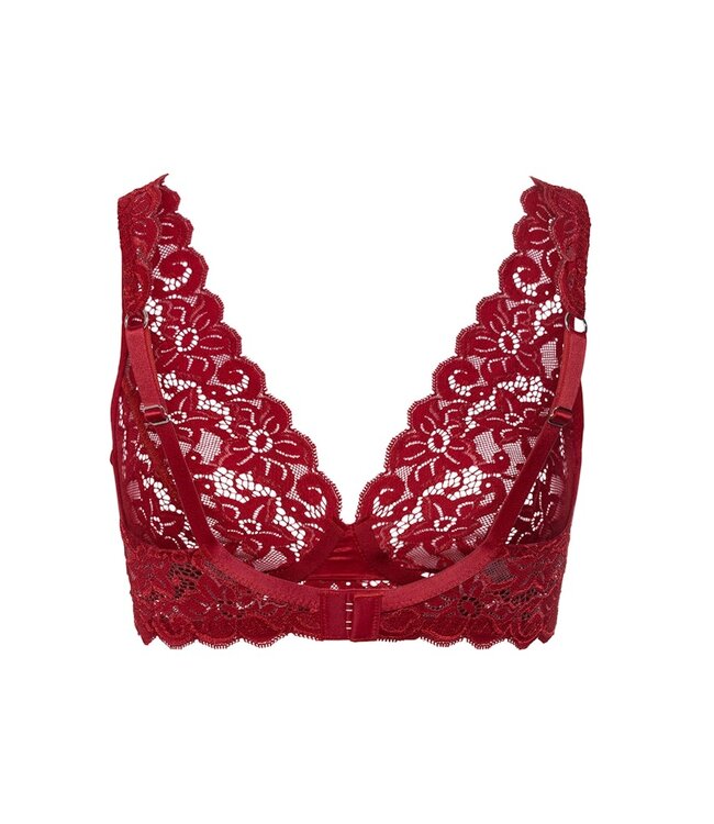 Hanro Moments Soft Cup Bra Red Dahlia (071465)