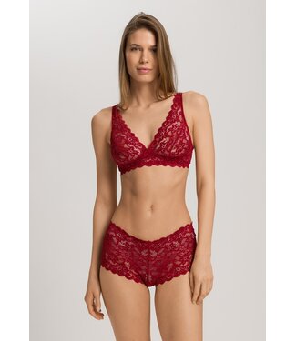 Hanro Moments Soft Cup Bra Red Dahlia (SALE)