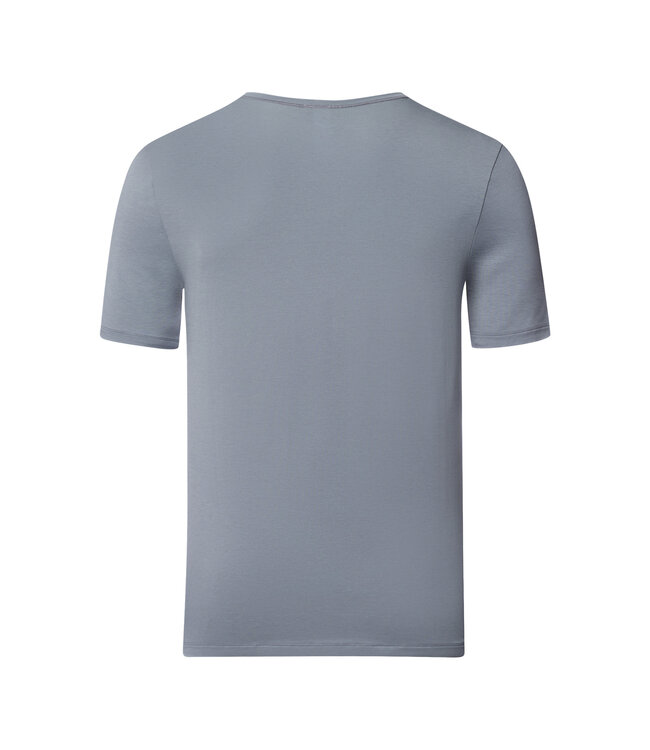 Hanro Natural Function Shirt V-Neck Cliff Grey (073185)