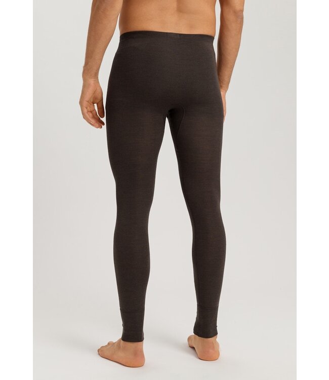 Hanro Woolen Silk Longleg Earthy Ink (073412)