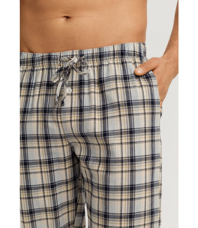 Hanro Cozy Comfort Long Pants Cardamom Check (075723)
