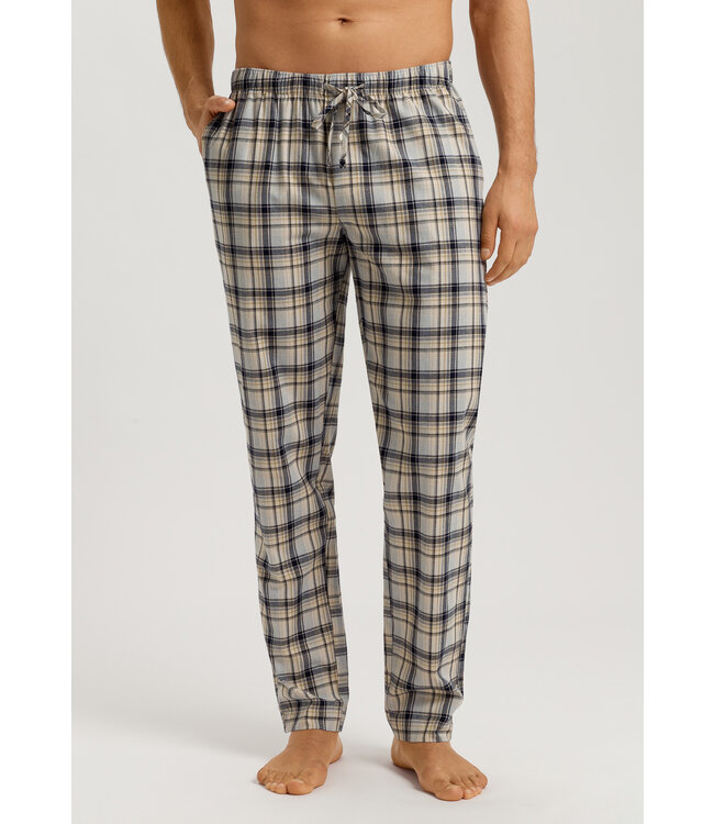 Hanro Cozy Comfort Long Pants Cardamom Check (075723)
