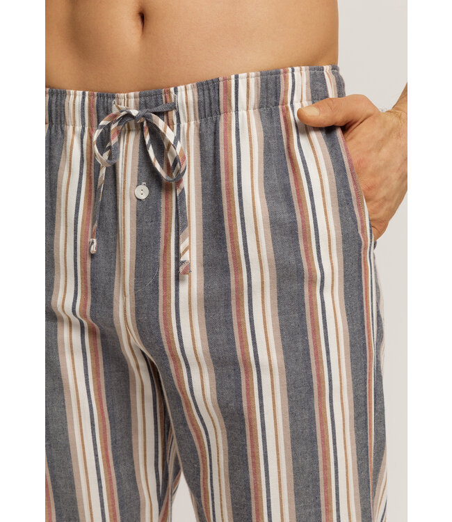 Hanro Cozy Comfort Long Pants Redwood Stripe (075723)