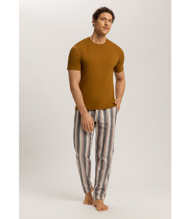Hanro Cozy Comfort Long Pants Redwood Stripe (075723)