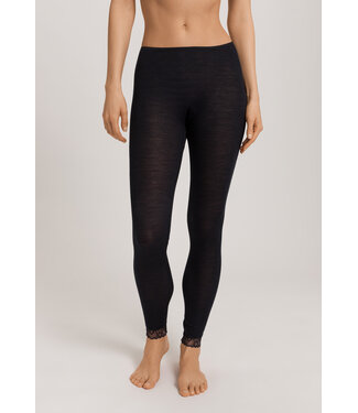 Hanro Woolen Lace Leggings Black (NEW TREND)