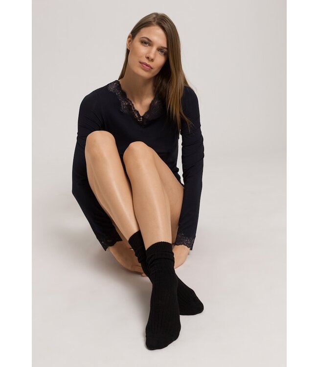 Hanro Socks Black (078551)