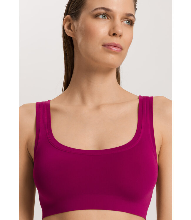 Hanro Touch Feeling Crop Top Pink Tourmaline (071810)