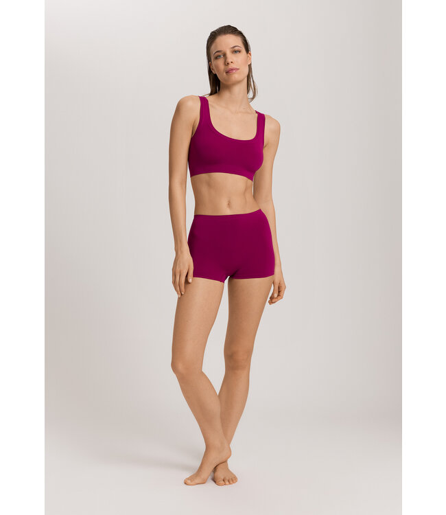 Hanro Touch Feeling Crop Top Pink Tourmaline (071810)