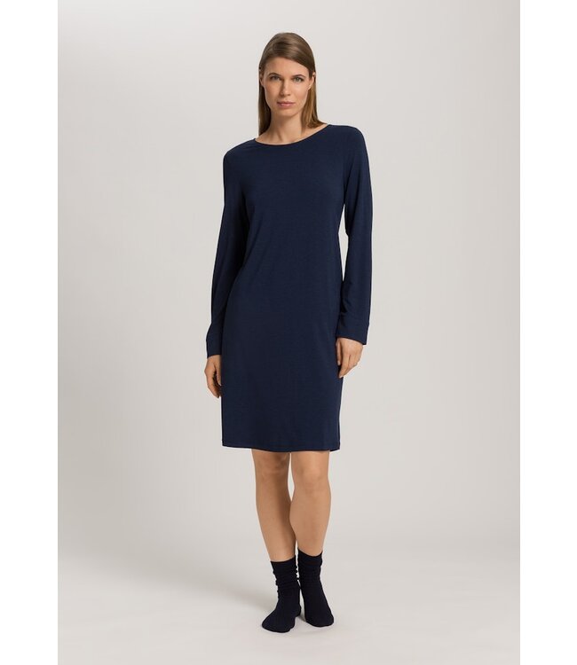 Hanro Socks Blue Lapis (078551)