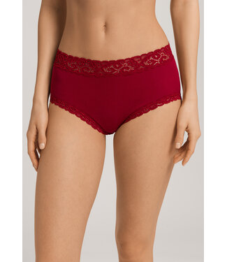 Hanro Moments Maxi Brief Red Dahlia