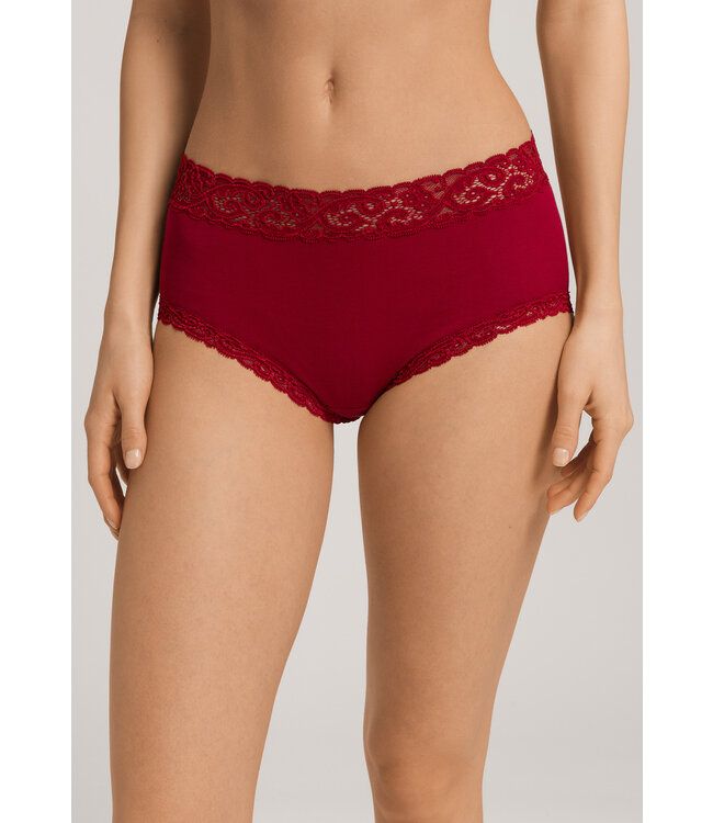 Hanro Moments Maxi Brief Red Dahlia (071483)