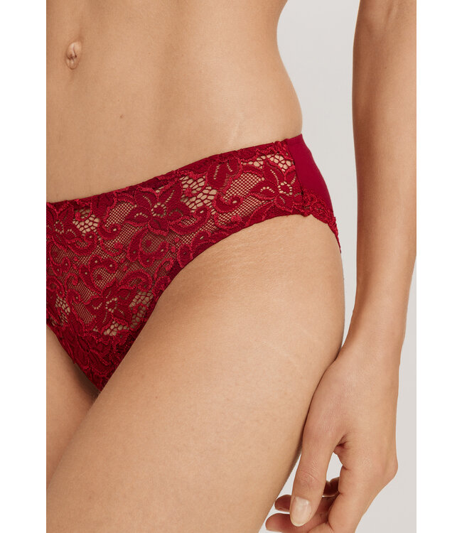 Hanro Moments Mini Brief Red Dahlia (071515)