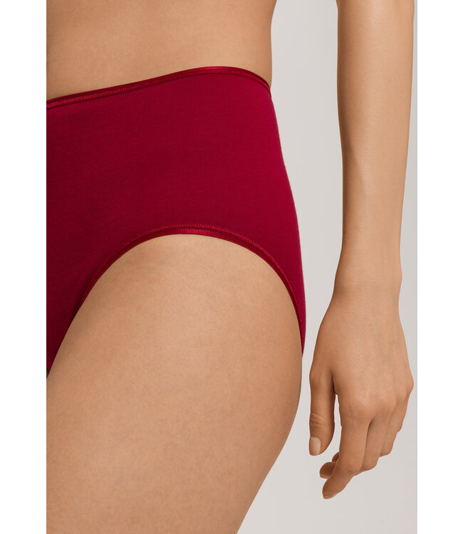 Hanro Cotton Seamless Maxi Brief Red Dahlia (071625)