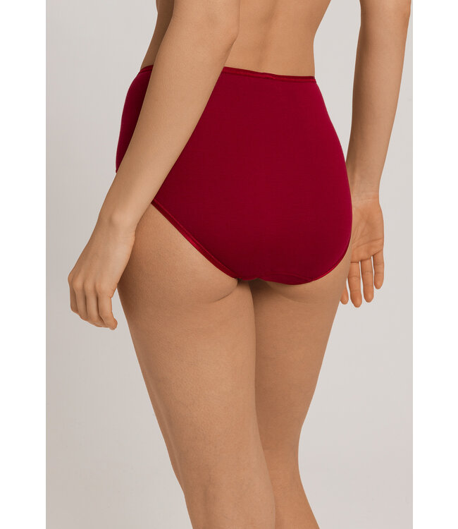 Hanro Cotton Seamless Maxi Brief Red Dahlia (071625)