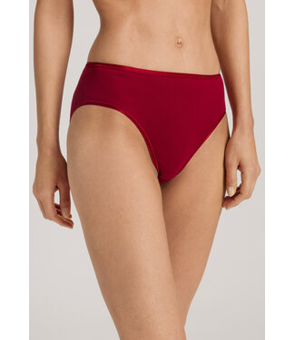 Hanro Cotton Seamless Midi Brief Red Dahlia (SALE)